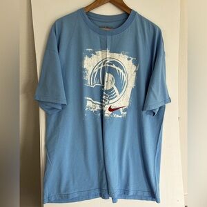 NIKE blue tee